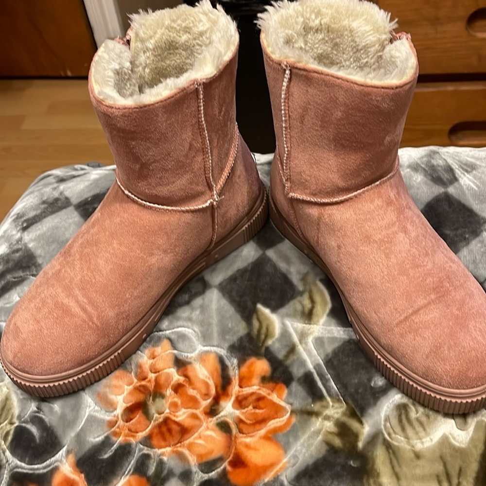 Pink Boots